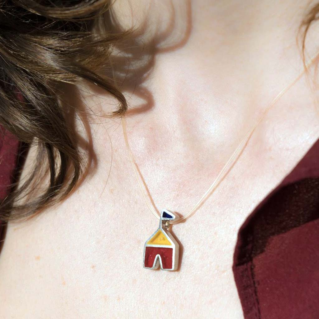 Demasiado Circus Tent necklace