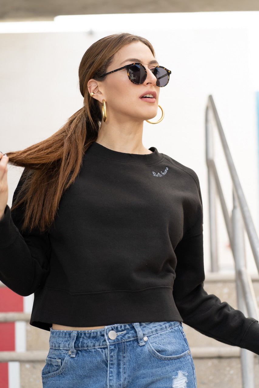 Gente Buena Cropped Sweater