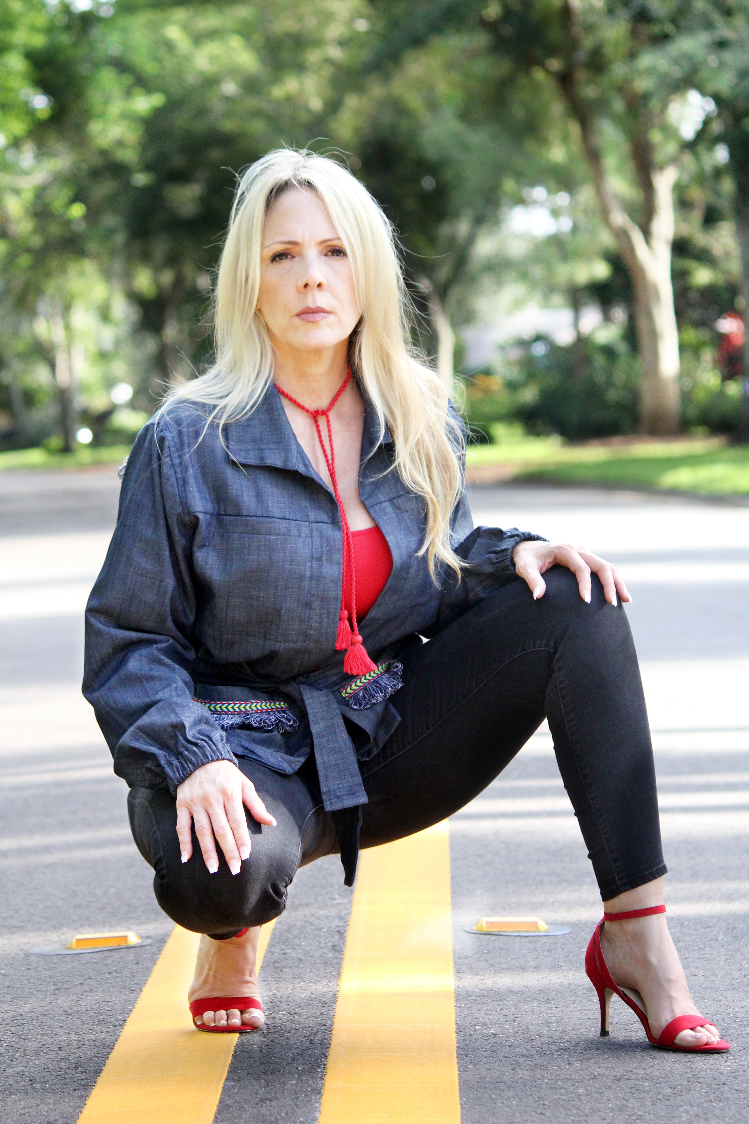 Jean jacket Boho